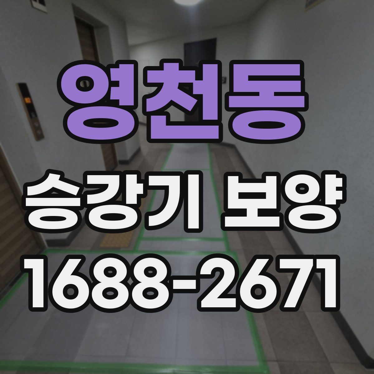 영천동 승강기 보양 시공 시 흔한 실수와 예방 방법