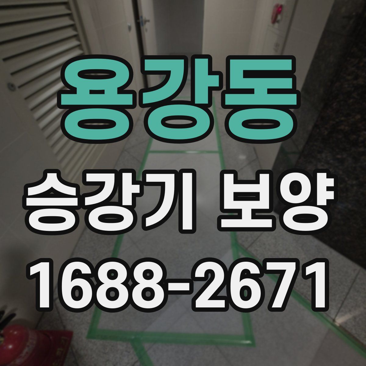 용강동 승강기 보양
