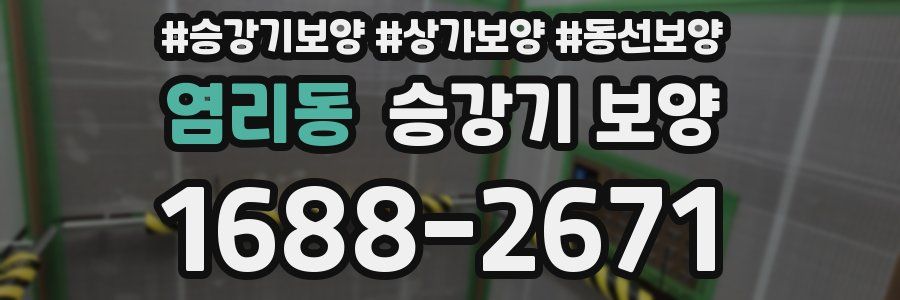 염리동 승강기 보양