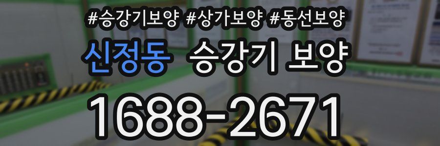 신정동 승강기 보양