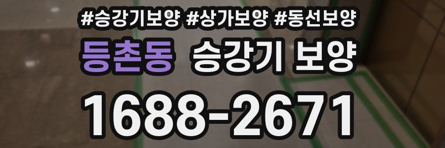 등촌동 승강기 보양
