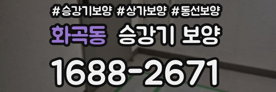 화곡동 승강기 보양