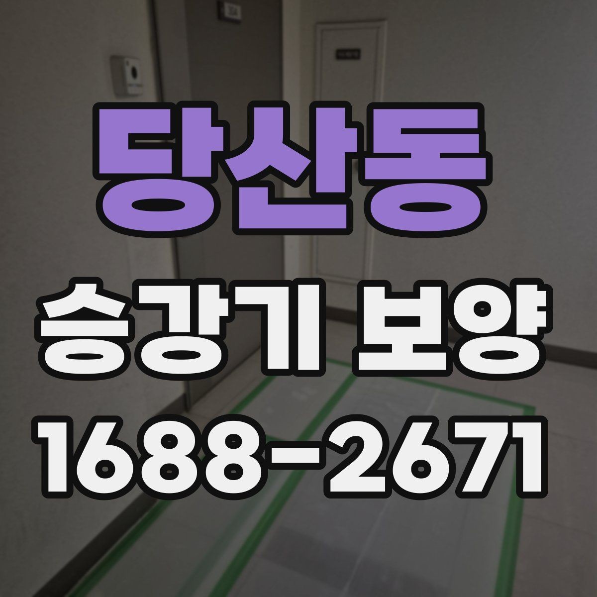 당산동 승강기 보양 현장 일정 관리와 협업 방법