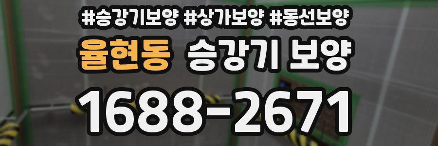 율현동 승강기 보양