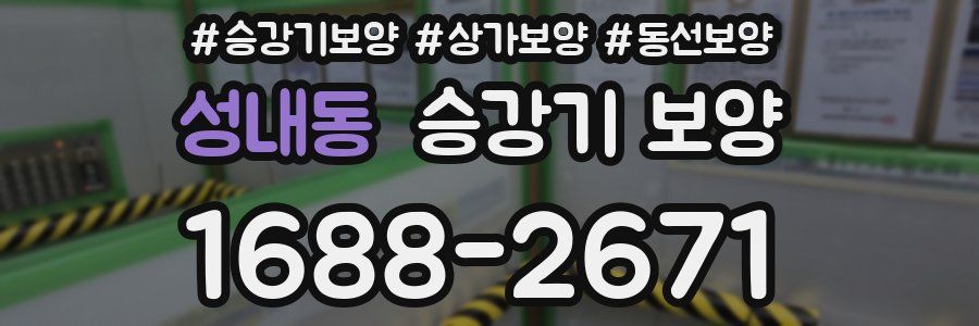 성내동 승강기 보양