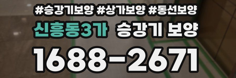 신흥동3가 승강기 보양