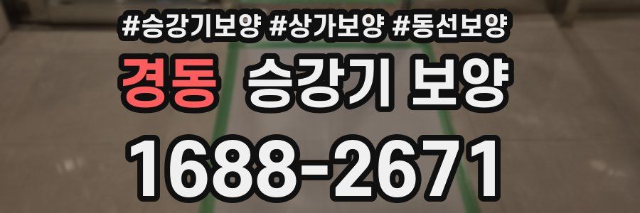 경동 승강기 보양