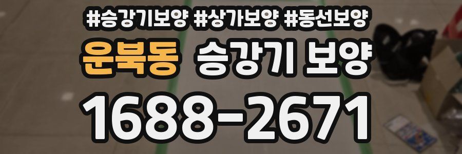 운북동 승강기 보양