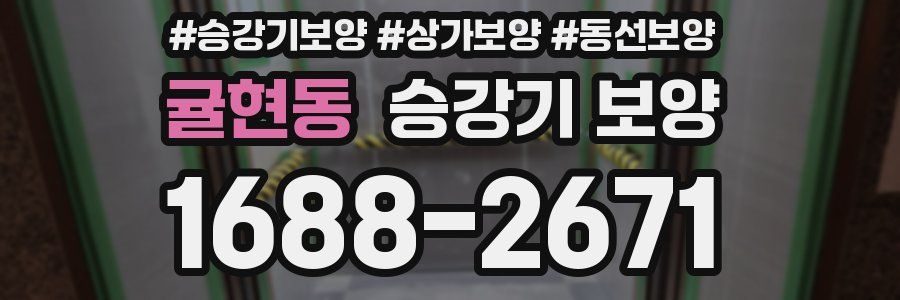 귤현동 승강기 보양