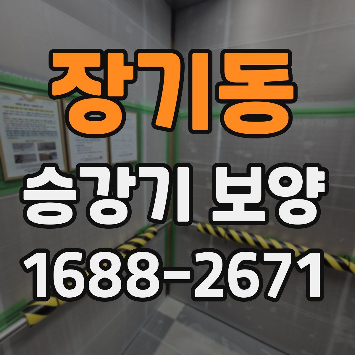 장기동 승강기 보양