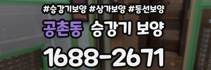 공촌동 승강기 보양