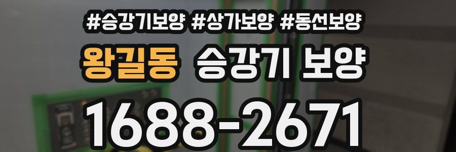 왕길동 승강기 보양