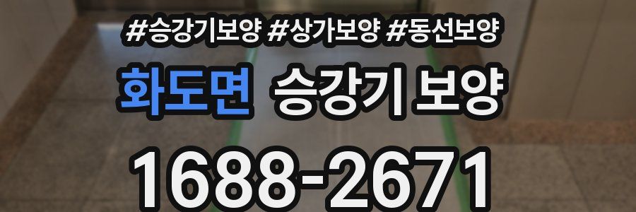 화도면 승강기 보양