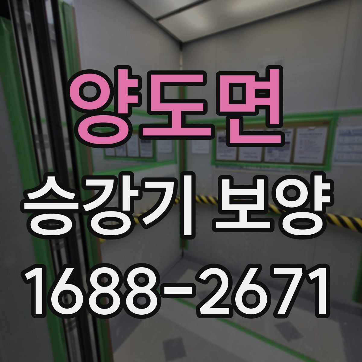 양도면 승강기 보양