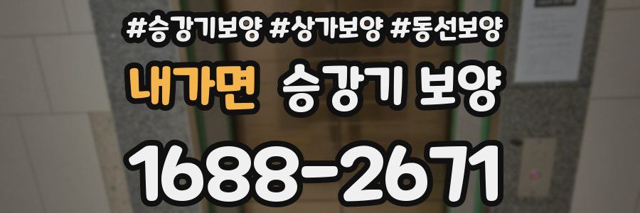 내가면 승강기 보양