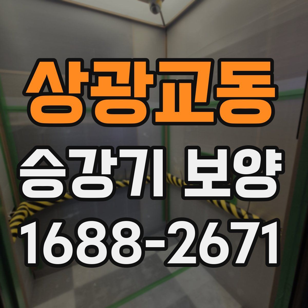 상광교동 승강기 보양