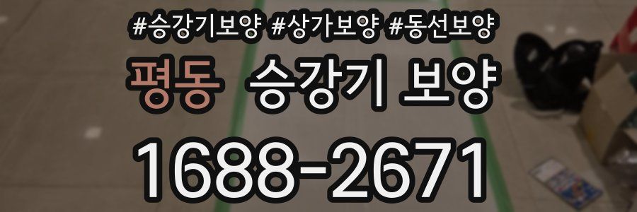 평동 승강기 보양