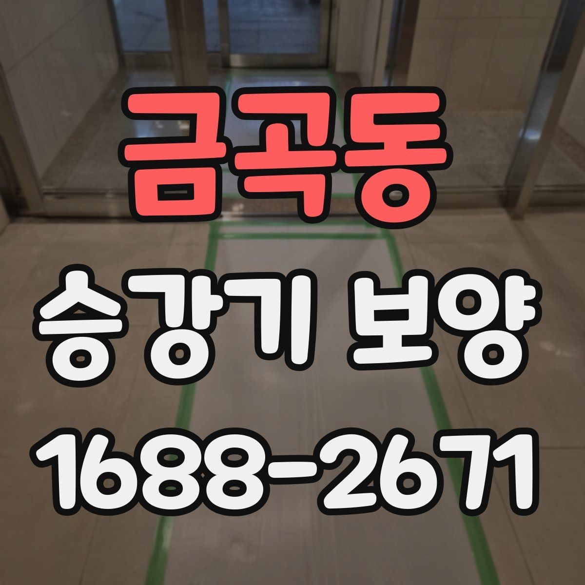금곡동 승강기 보양 시공에서 보호해야 할 주요 부위