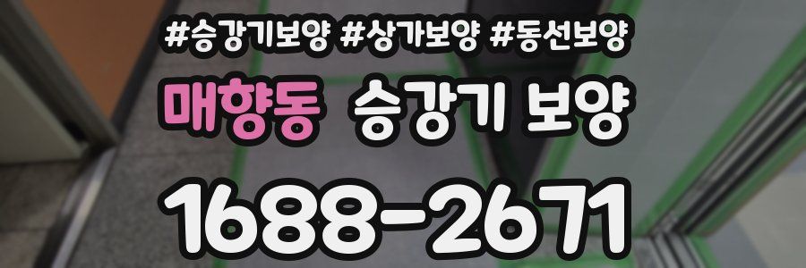 매향동 승강기 보양