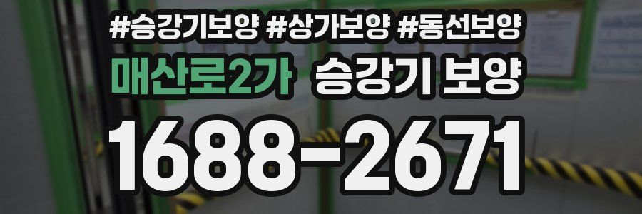 매산로2가 승강기 보양