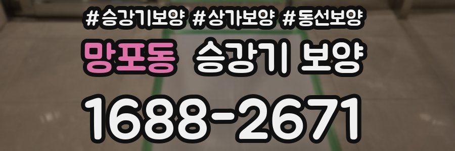 망포동 승강기 보양