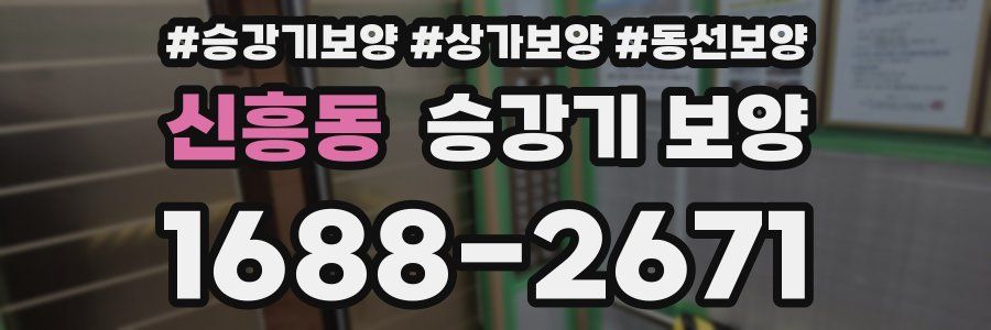 신흥동 승강기 보양