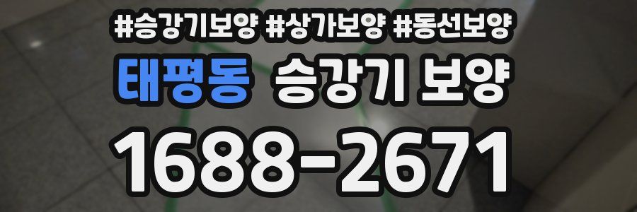 태평동 승강기 보양