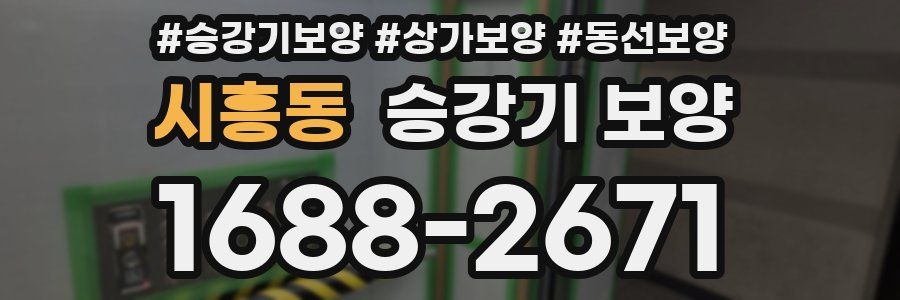 시흥동 승강기 보양