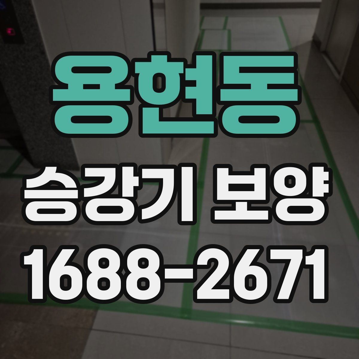 용현동 승강기 보양 기준을 세울 때 참고할 점