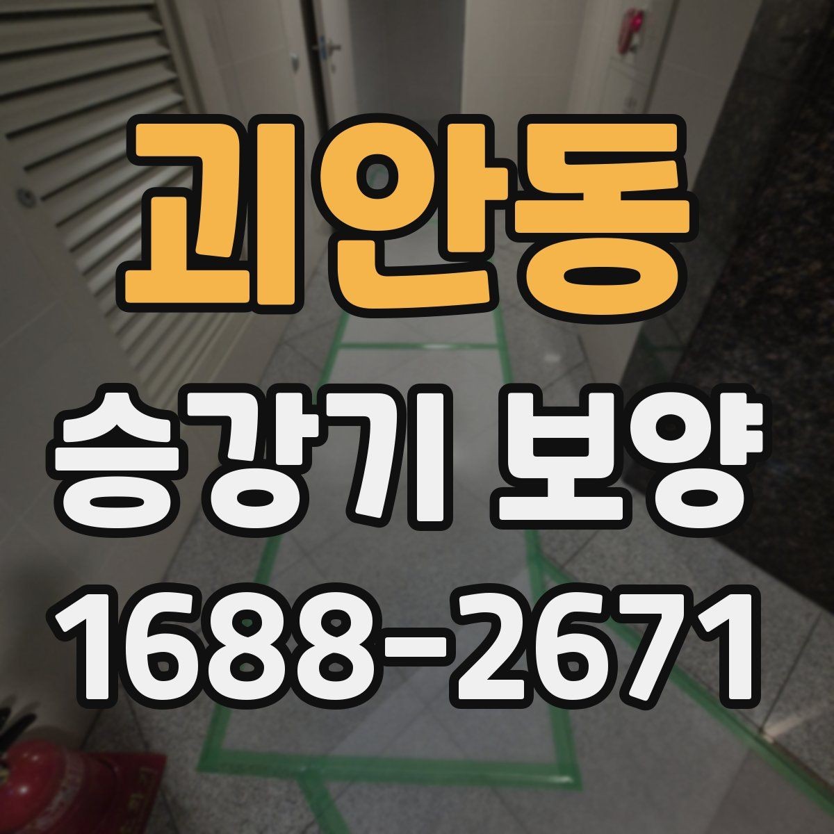 괴안동 승강기 보양 보호해야 할 구간를 정할 때 보는 조건