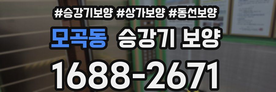 모곡동 승강기 보양
