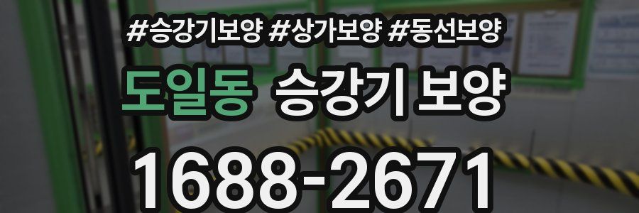 도일동 승강기 보양