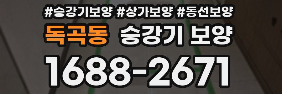 독곡동 승강기 보양