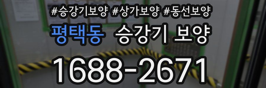 평택동 승강기 보양