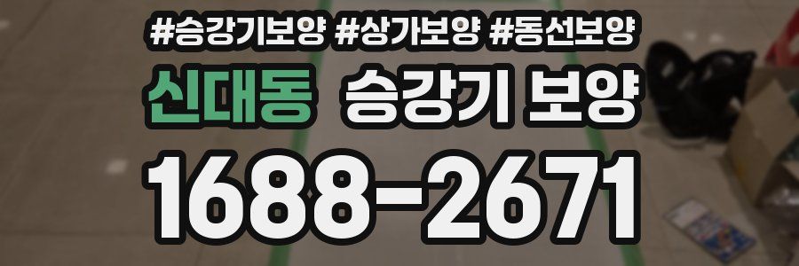 신대동 승강기 보양