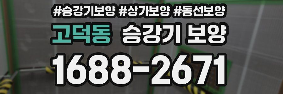 고덕동 승강기 보양