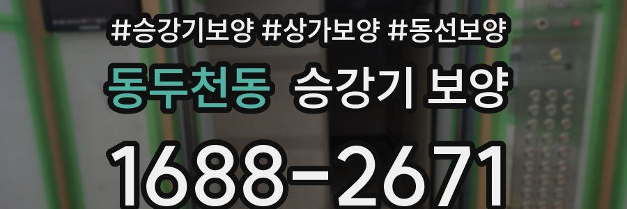 동두천동 승강기 보양