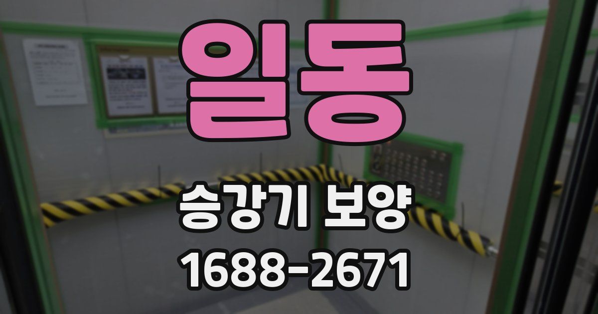 일동 승강기 보양
