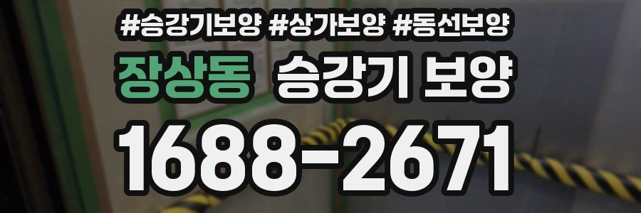 장상동 승강기 보양