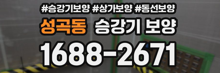 성곡동 승강기 보양