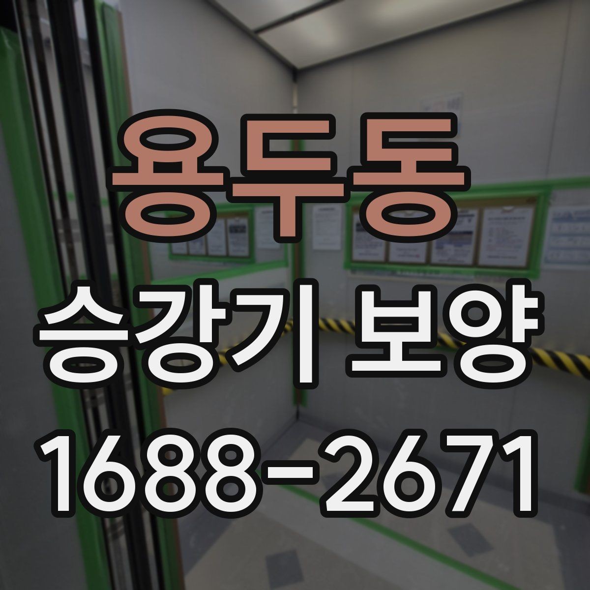 용두동 승강기 보양 재료 사양과 활용 방법