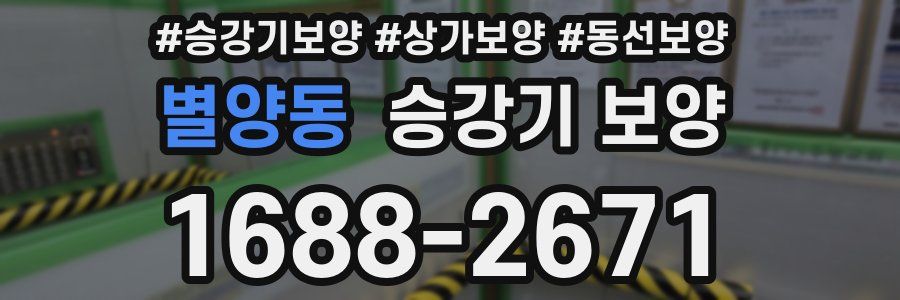 별양동 승강기 보양