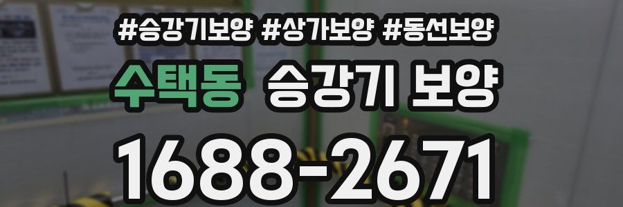 수택동 승강기 보양