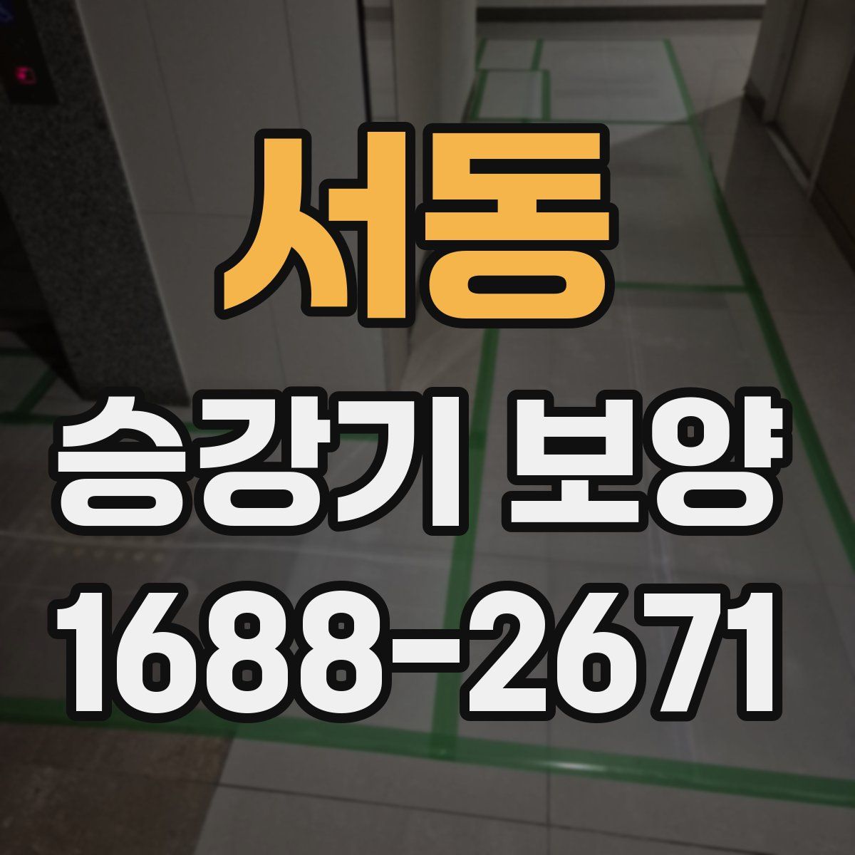 서동 승강기 보양