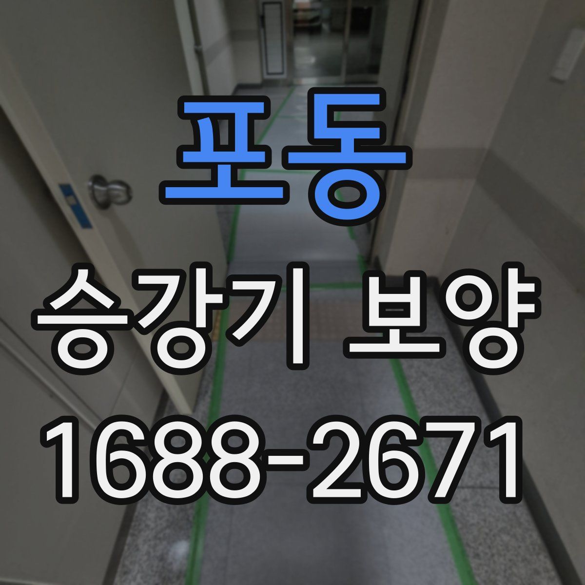포동 승강기 보양