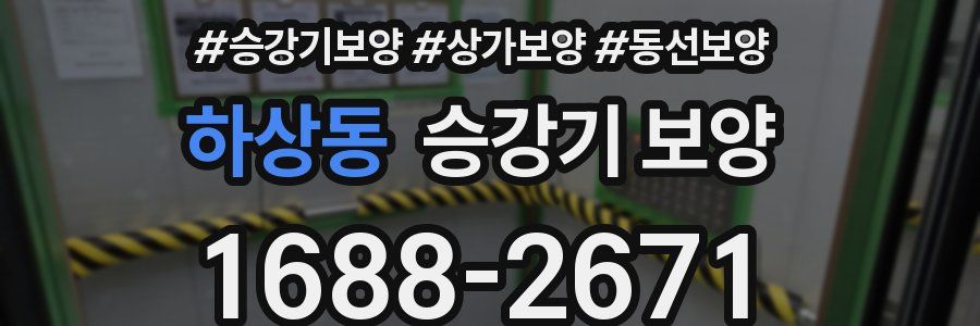 하상동 승강기 보양