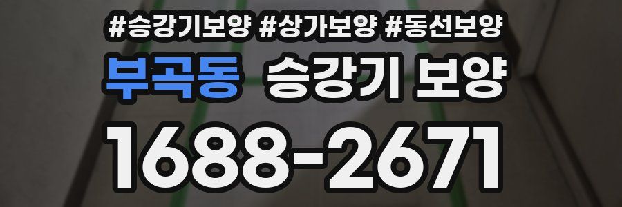 부곡동 승강기 보양