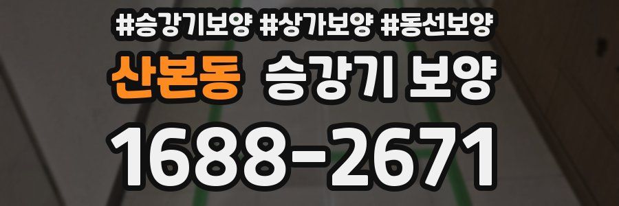 산본동 승강기 보양