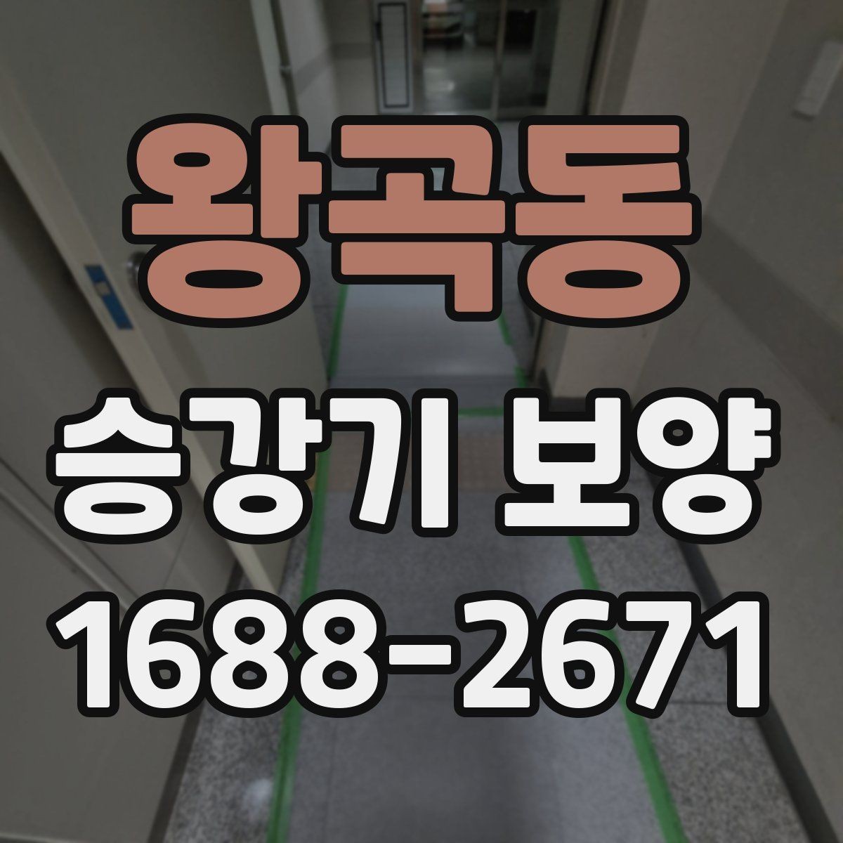 왕곡동 승강기 보양 시 층간 이동 동선 확보하기