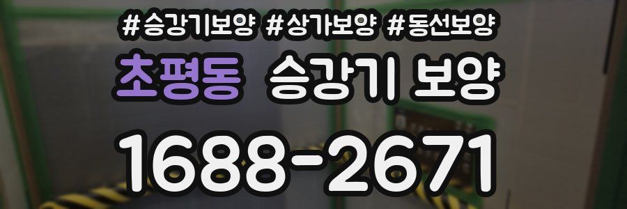 초평동 승강기 보양